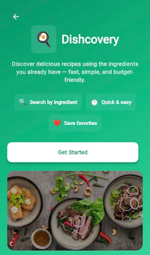 Dishcovery Screenshot 0