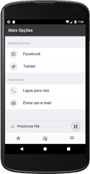 Rádio Província Fm 100.7 Screenshot 1