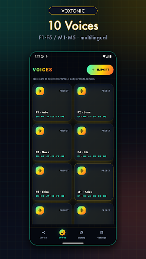 Voxtonic - Offline AI TTS Screenshot 2