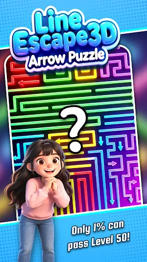 Line Escape 3D: Arrow Puzzle Screenshot 2