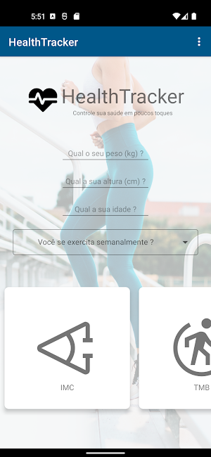 HealthTracker Screenshot 1