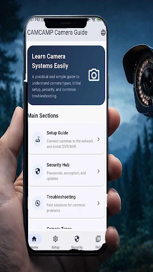 CAMCAMP Camera Guide Screenshot 0