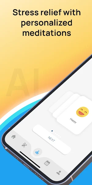 Meditia: Meditation with AI Screenshot 0
