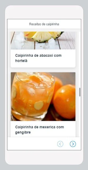 Receitas de Caipirinha Screenshot 1