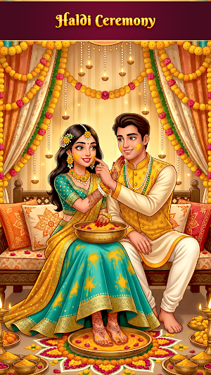 Indian Wedding Makeup Game Screenshot 1