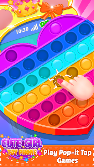 Cute Girl Toy Phone Baby Phone Screenshot 2
