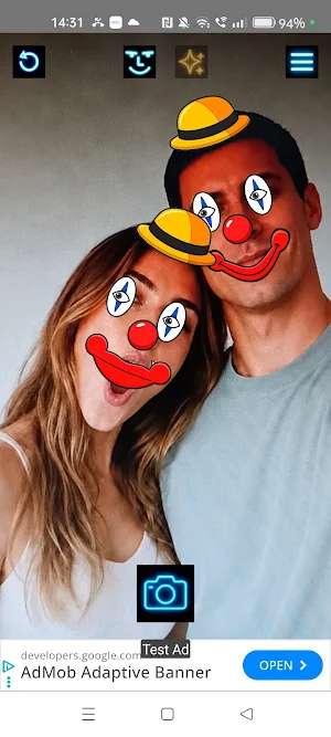 Funny Face Camera FX Screenshot 0