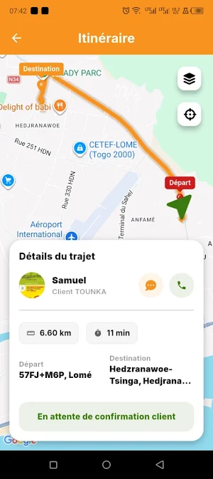 Tounka Livreur Screenshot 2