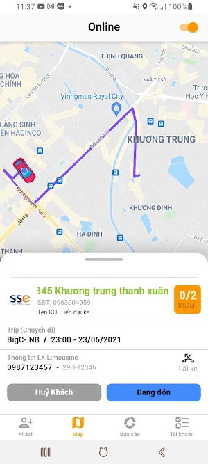 Tài Xế Timos Screenshot 1