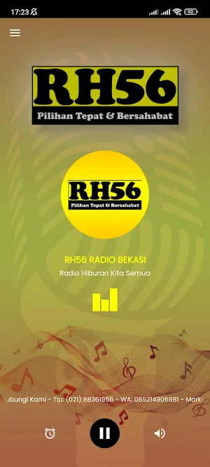 RH56 Radio Bekasi Screenshot 1