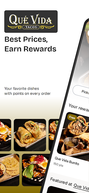 Que Vida Tacos Screenshot 0