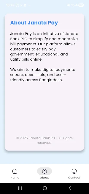 JanataPay Screenshot 1