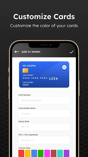 Mobile Wallet: NFC & Cards Screenshot 2