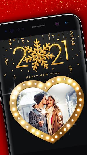 2021 New Year Photo Frames 🎁 Screenshot 3