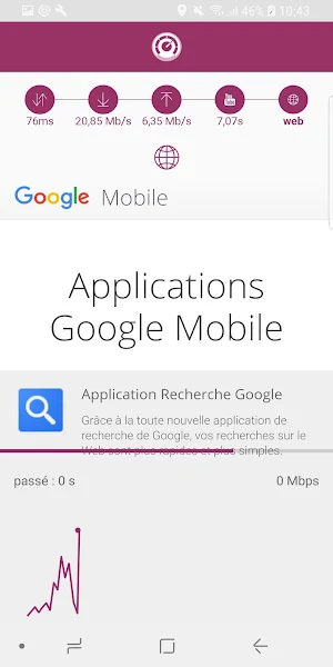 KiCapte : Tester son réseau mobile Screenshot 3
