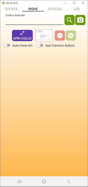 Oasi Spunta Screenshot 2