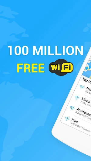 Free WiFi Passwords & Internet Hotspot - WiFi Map® Screenshot 1