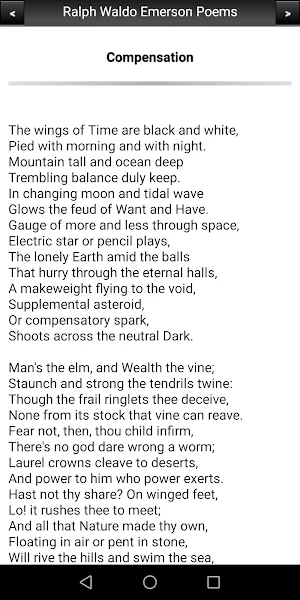 Ralph Waldo Emerson - Elements Screenshot 2