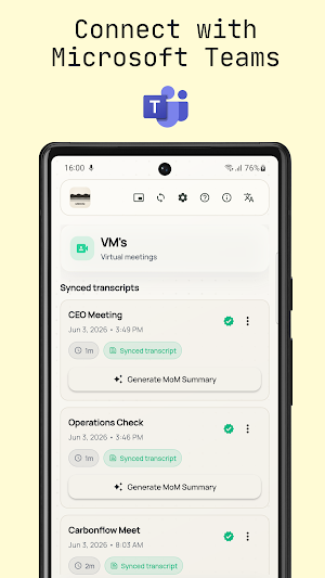 MINOM: AI Meeting Notes Screenshot 3