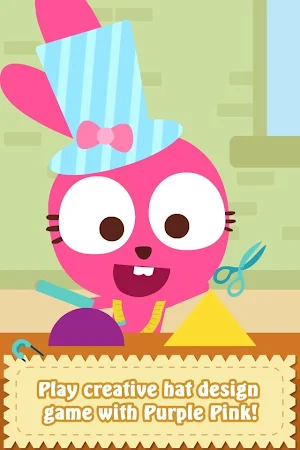 Purple Pink Hat Creator Screenshot 3