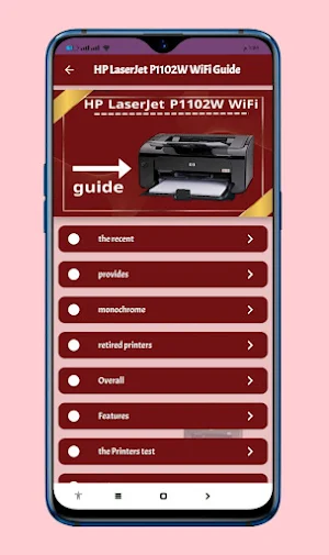 HP LaserJet P1102W WiFi Guide Screenshot 2