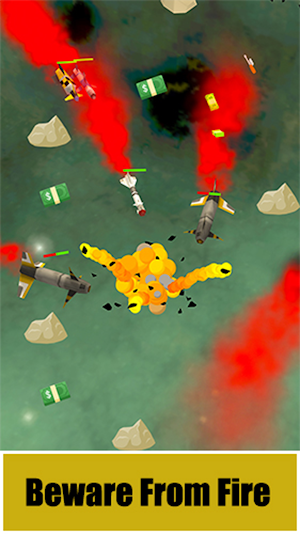 Infinite Helicopter in Nebula Screenshot 3