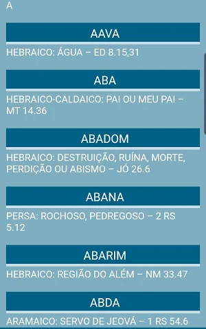 Dicionário Bíblico Screenshot 0