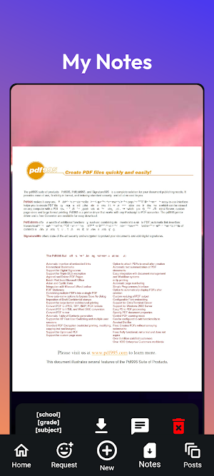 Note Market Screenshot 3
