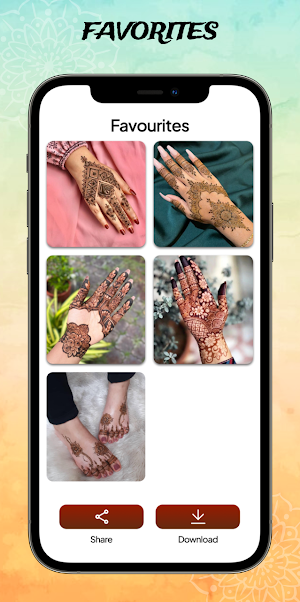 Simple Mehndi Design Screenshot 2