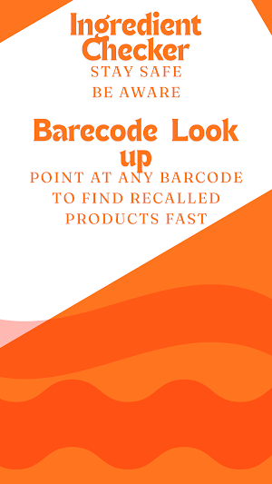 Ingredient checker - scan code Screenshot 0