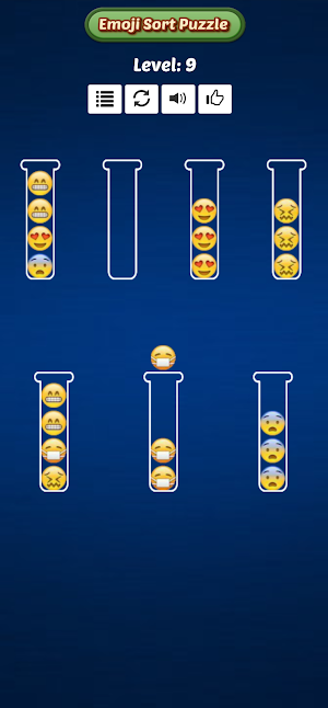 Emoji Sort Puzzle Latest 2022 Screenshot 3