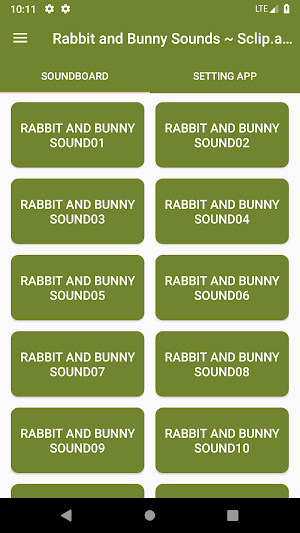 Rabbit and Bunny Sound Collections ~ Sclip.app Screenshot 0