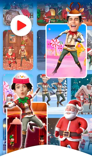 Your Elf Dance - Xmas face app Screenshot 0