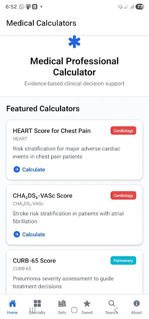 MedCalc Screenshot 0