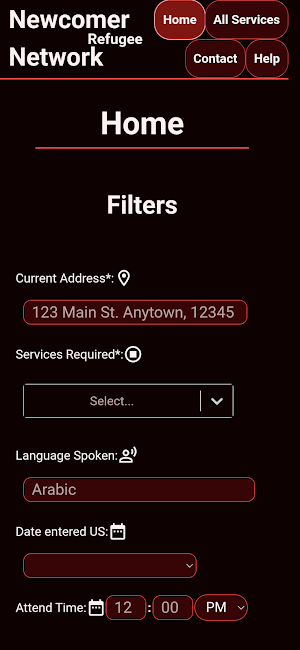Newcomer Network Screenshot 1