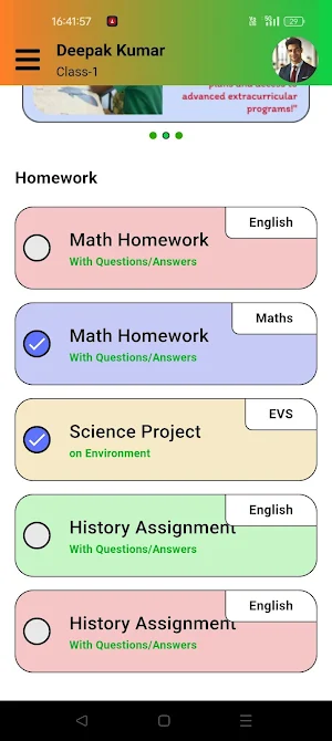 HT Smart School Demo Screenshot 2