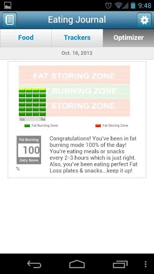 Food Lovers Fat Loss Screenshot 3