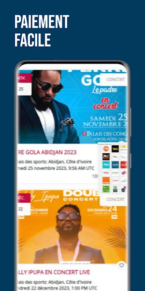 Africticket Screenshot 2