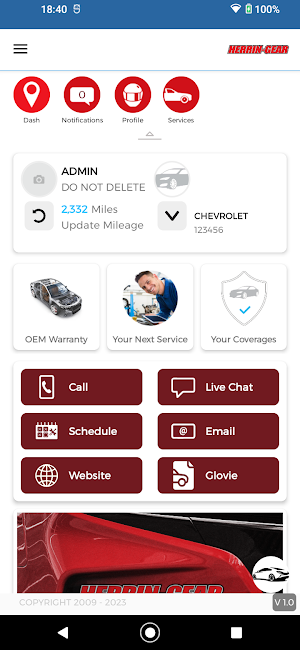 Herrin Gear Auto Care Screenshot 1