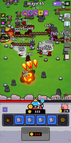 Spin Spin Defense Screenshot 1
