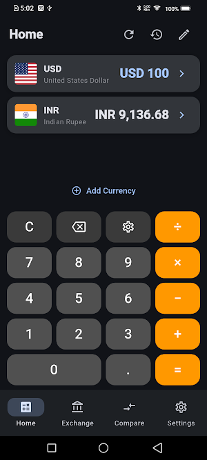 Global Currency Converter Screenshot 0