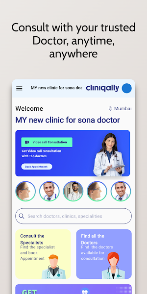 Cliniqally Patient Screenshot 0