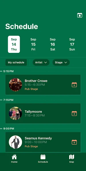 Michigan Irish Music Festival Screenshot 2