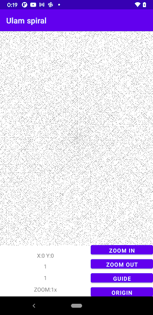 Ulam spiral Screenshot 0