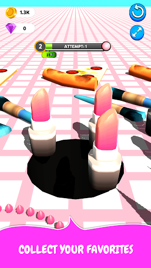 Lipstick Makeup Black Hole Screenshot 0