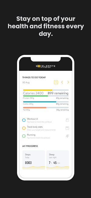 Excelerate Fitness Screenshot 1
