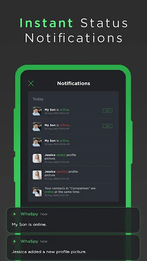 Whaspy - Family Online Tracker Screenshot 1