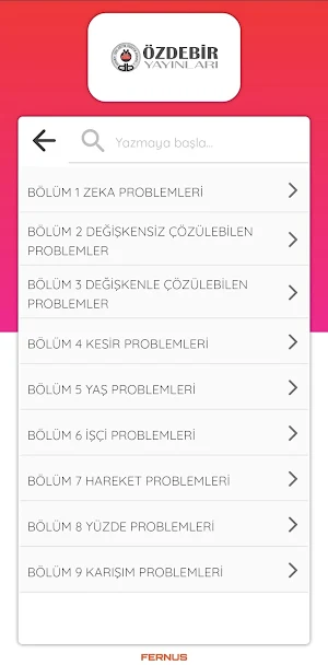 Özdebir Yayınları Video Çözüm Screenshot 0