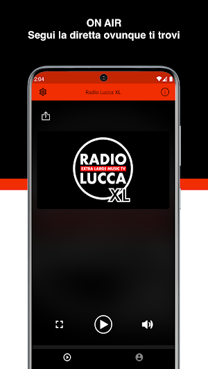 Radio Lucca XL Screenshot 1