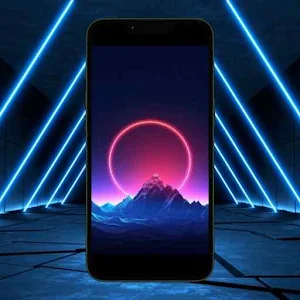 Neon Artwork Wallpaper Screenshot 2